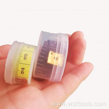 Soft Tape Measure with Transparent Storage Box